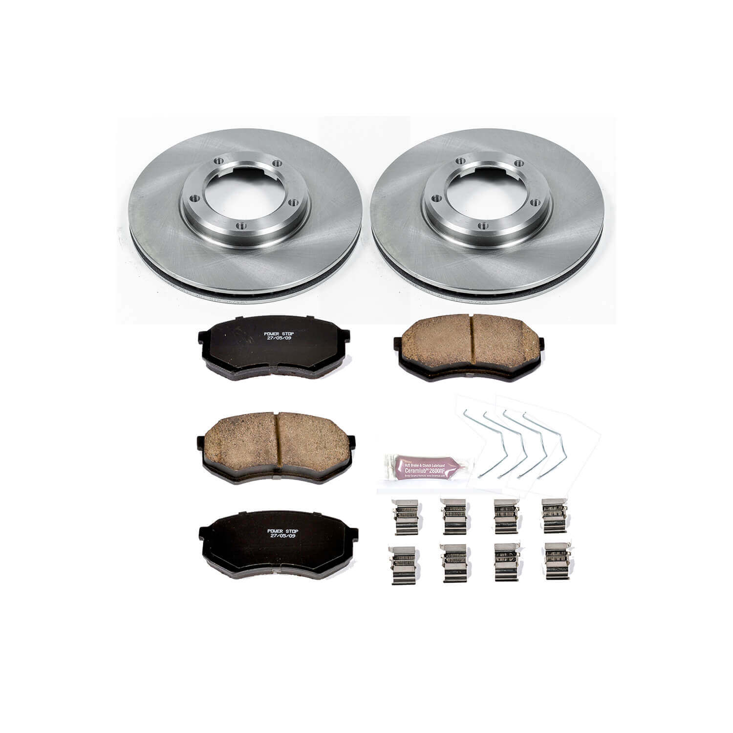 Power Stop KOE1232 Autospecialty - 1-Click Daily Driver Brake Kits (Front) for 1995-2004 Toyota Tacoma product image