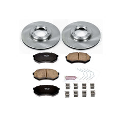 Power Stop KOE1232 Autospecialty - 1-Click Daily Driver Brake Kits (Front) for 1995-2004 Toyota Tacoma product image