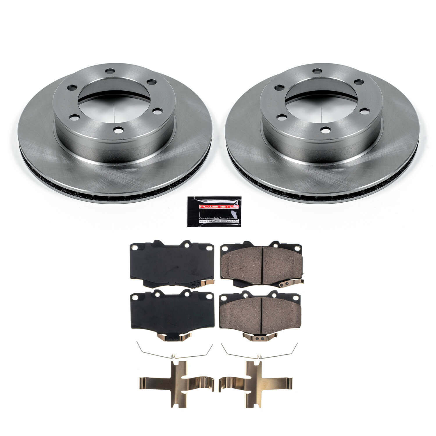 Power Stop KOE1233 Autospecialty - 1-Click Daily Driver Brake Kits (Front) for 1995-2004 Toyota 4RUNNER product image