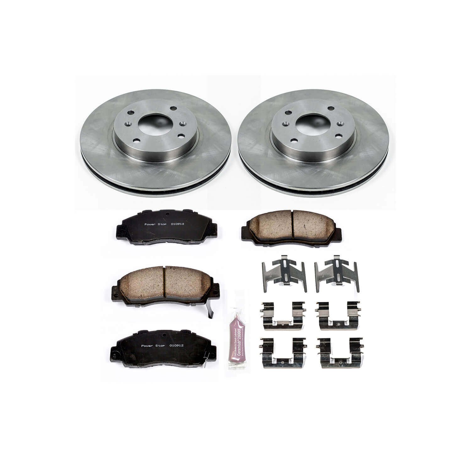 Power Stop KOE1237 Autospecialty - 1-Click Daily Driver Brake Kits (Front) for 1998-1999 Acura Cl product image