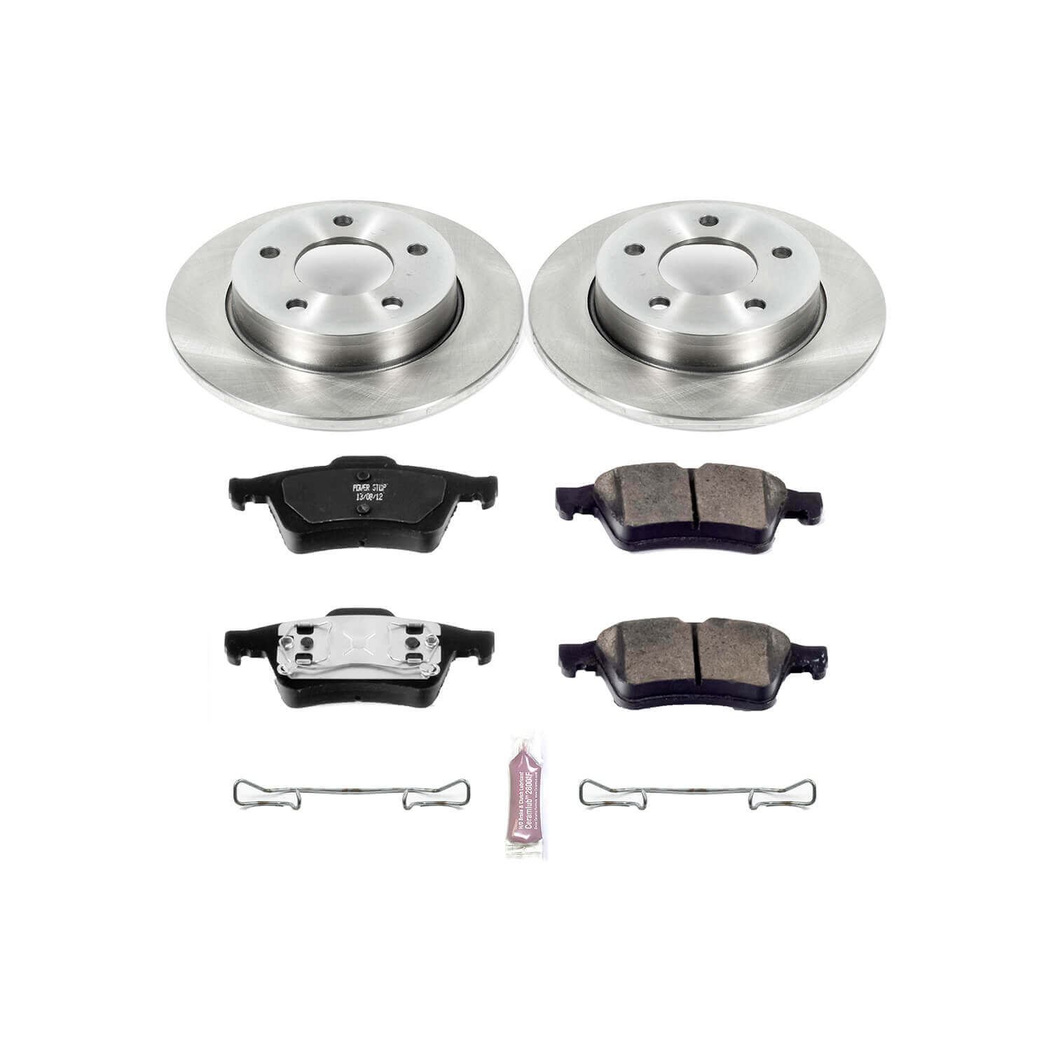 Power Stop KOE124 Autospecialty - 1-Click Daily Driver Brake Kits (Rear) for 2004-2005 Mazda 3 product image