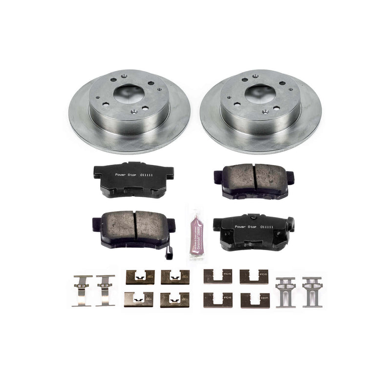 Power Stop KOE1244 Autospecialty - 1-Click Daily Driver Brake Kits (Rear) for 1998-2002 Acura Cl product image