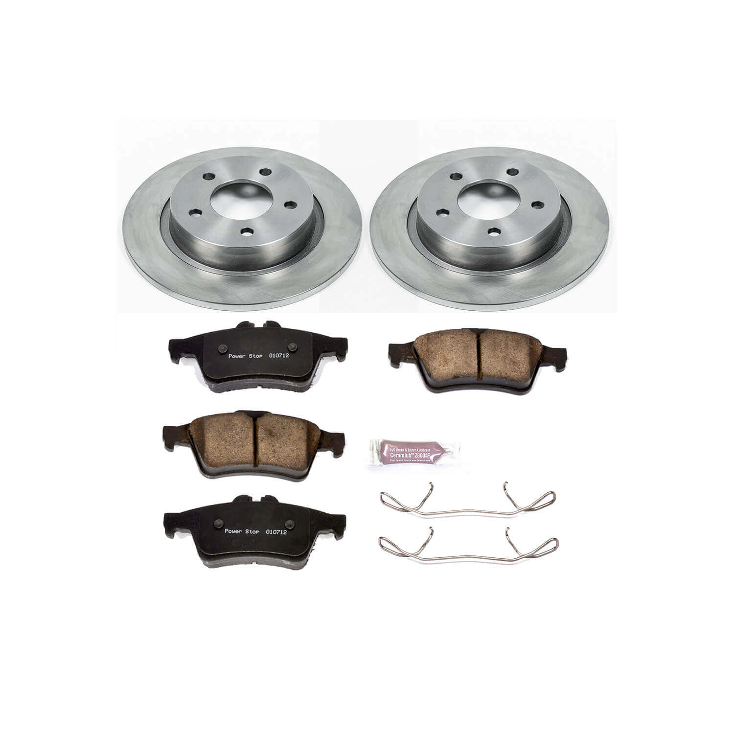 Power Stop KOE129 Autospecialty - 1-Click Daily Driver Brake Kits (Rear) for 2004-2013 Mazda 3 product image