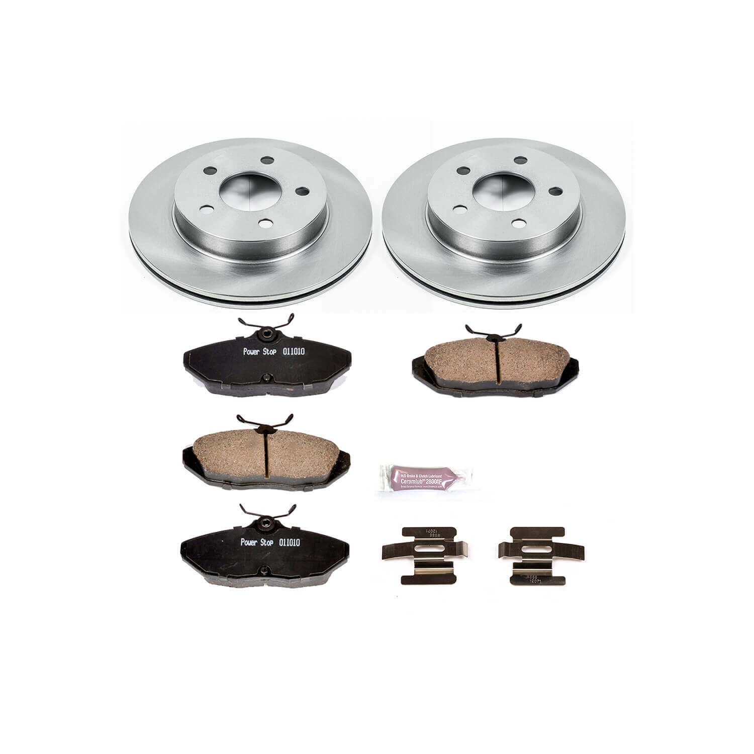 Power Stop KOE1297 Autospecialty - 1-Click Daily Driver Brake Kits (Rear) for 1993-1998 Ford Thunderbird product image