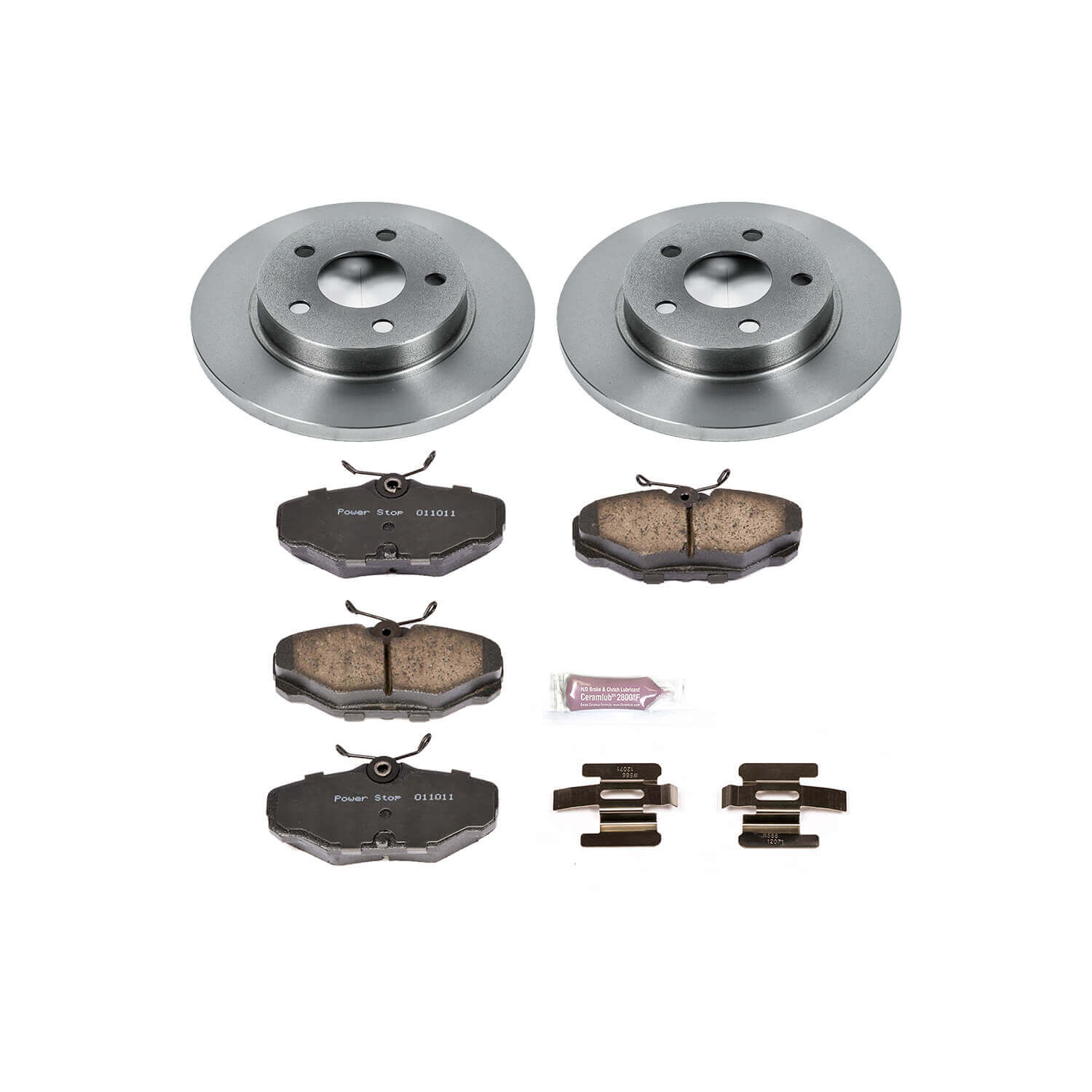 Power Stop KOE1298 Autospecialty - 1-Click Daily Driver Brake Kits (Rear) for 1993-2005 Ford Taurus product image