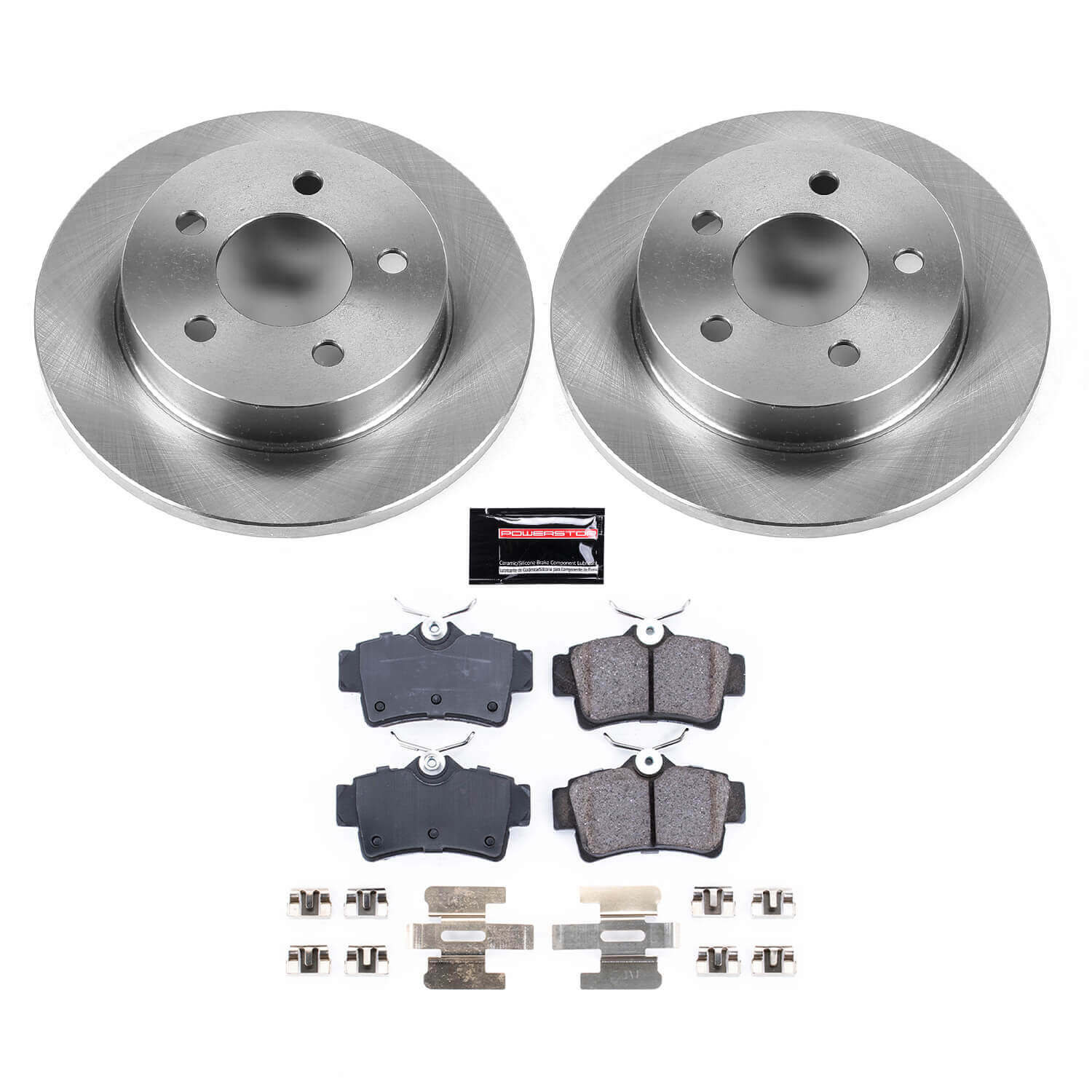 Power Stop KOE1303 Autospecialty - 1-Click Daily Driver Brake Kits (Rear) for 1994-2004 Ford Mustang product image