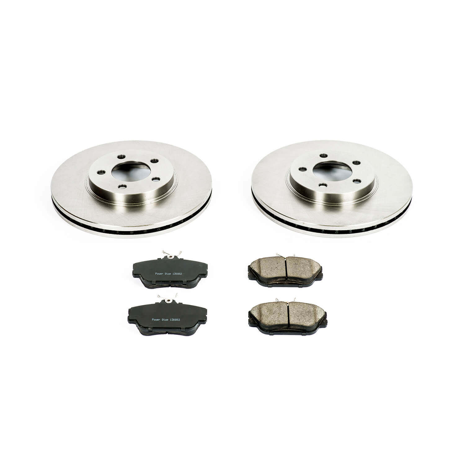 Power Stop KOE1318 Autospecialty - 1-Click Daily Driver Brake Kits (Front) for 1993-2007 Ford Taurus Sho product image