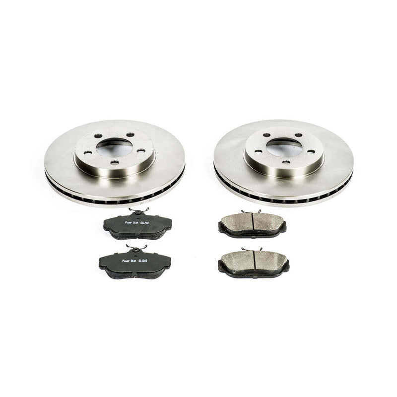 Power Stop KOE1327 Autospecialty - 1-Click Daily Driver Brake Kits (Front) for 1993-2000 Ford Taurus product image