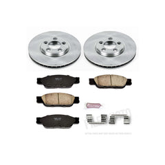Power Stop KOE1351 Autospecialty - 1-Click Daily Driver Brake Kits (Front) for 2000-2006 Ford Thunderbird product image