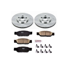 Power Stop KOE1353 Autospecialty - 1-Click Daily Driver Brake Kits (Front) for 2003-2004 Jaguar S-Type product image
