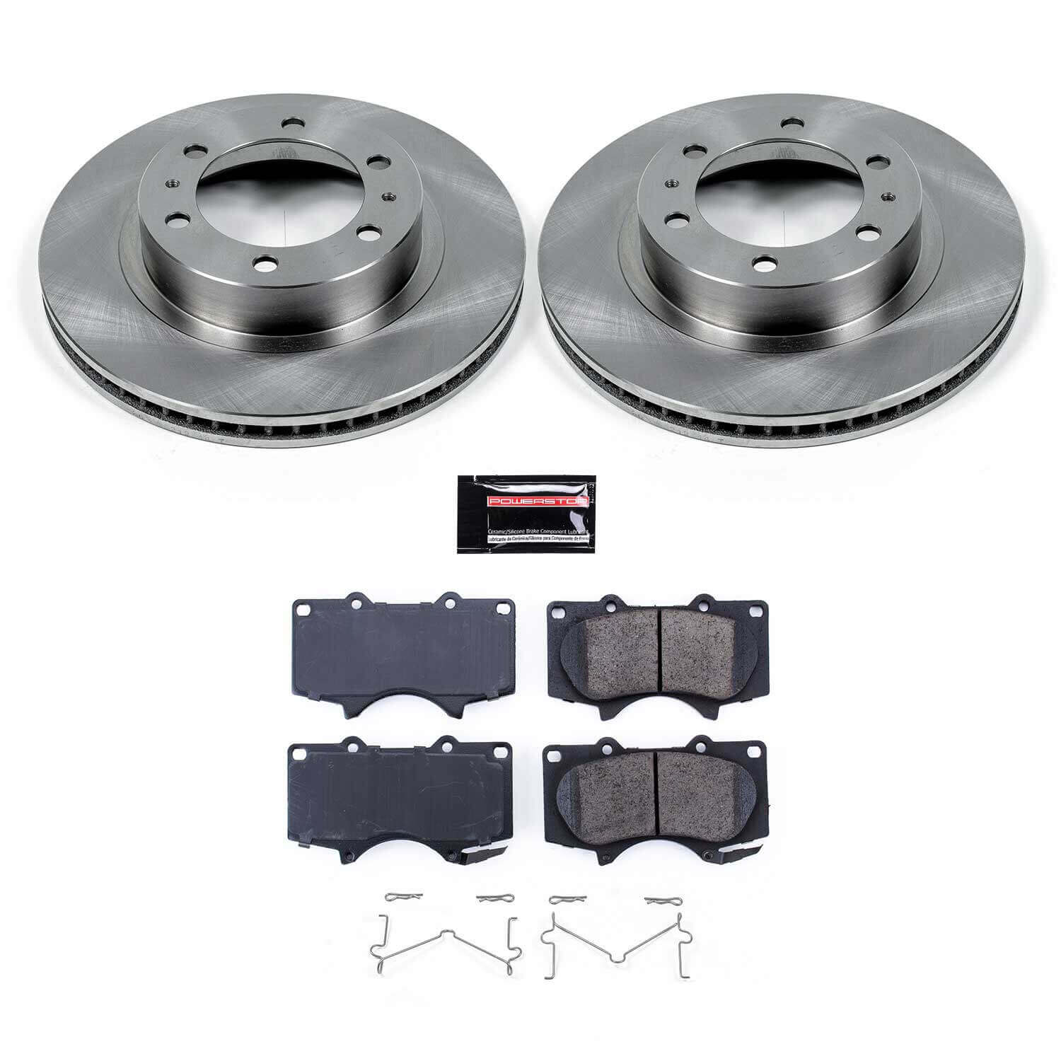 Power Stop KOE137 Autospecialty - 1-Click Daily Driver Brake Kits (Front) for 2003-2023 Toyota 4RUNNER product image