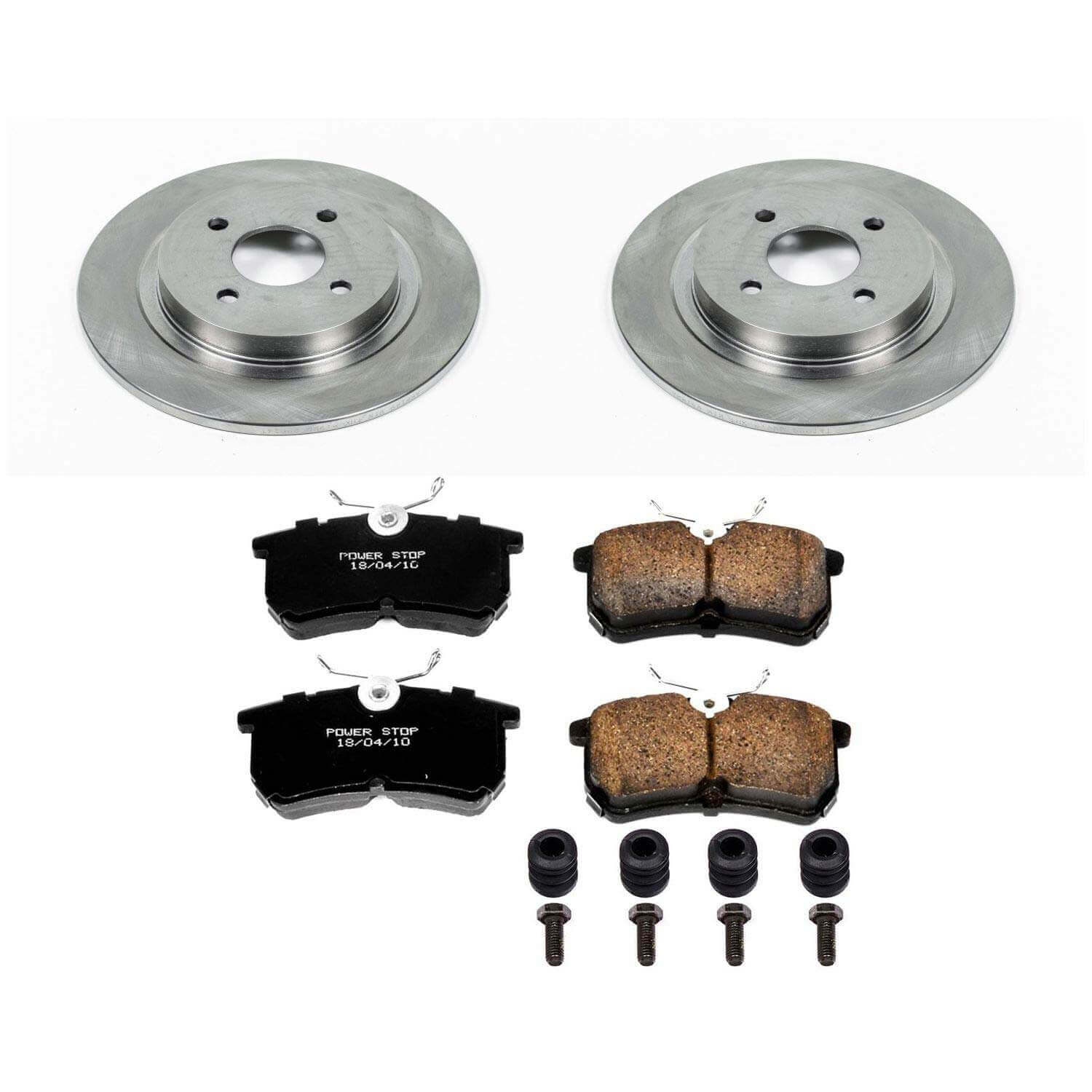 Power Stop KOE1376 Autospecialty - 1-Click Daily Driver Brake Kits (Rear) for 2002-2004 Ford Focus Svt product image