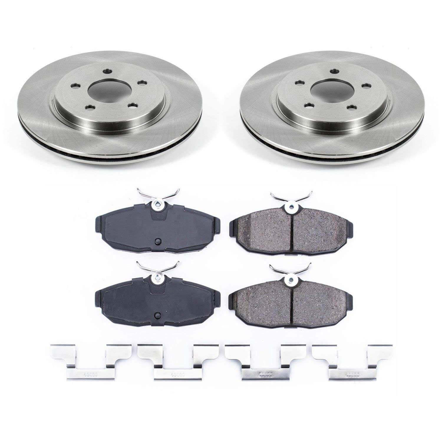 Power Stop KOE1384 Autospecialty - 1-Click Daily Driver Brake Kits (Rear) for 2005-2011 Ford Mustang product image