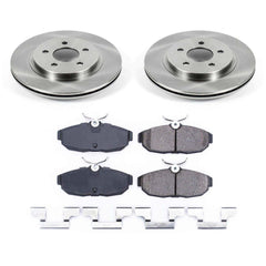 Power Stop KOE1384 Autospecialty - 1-Click Daily Driver Brake Kits (Rear) for 2005-2011 Ford Mustang product image