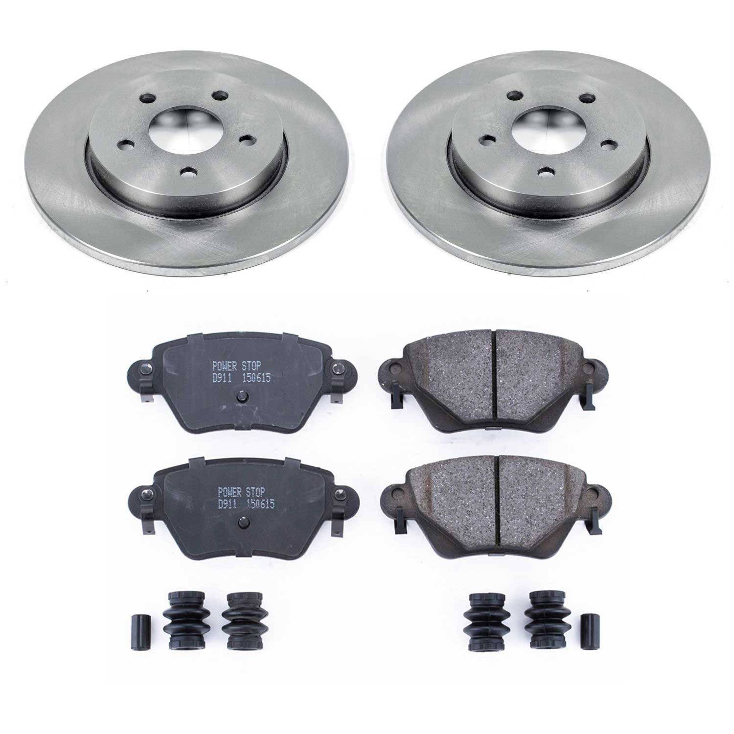 Power Stop KOE1390 Autospecialty - 1-Click Daily Driver Brake Kits (Rear) for 2002-2005 Jaguar X-Type product image