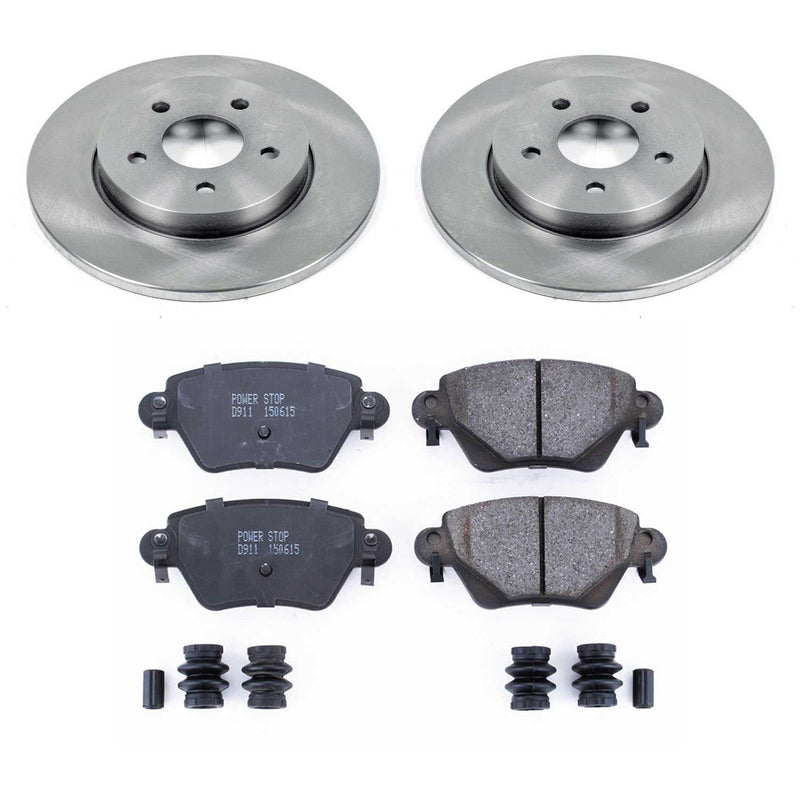 Power Stop KOE1390 Autospecialty - 1-Click Daily Driver Brake Kits (Rear) for 2002-2005 Jaguar X-Type product image