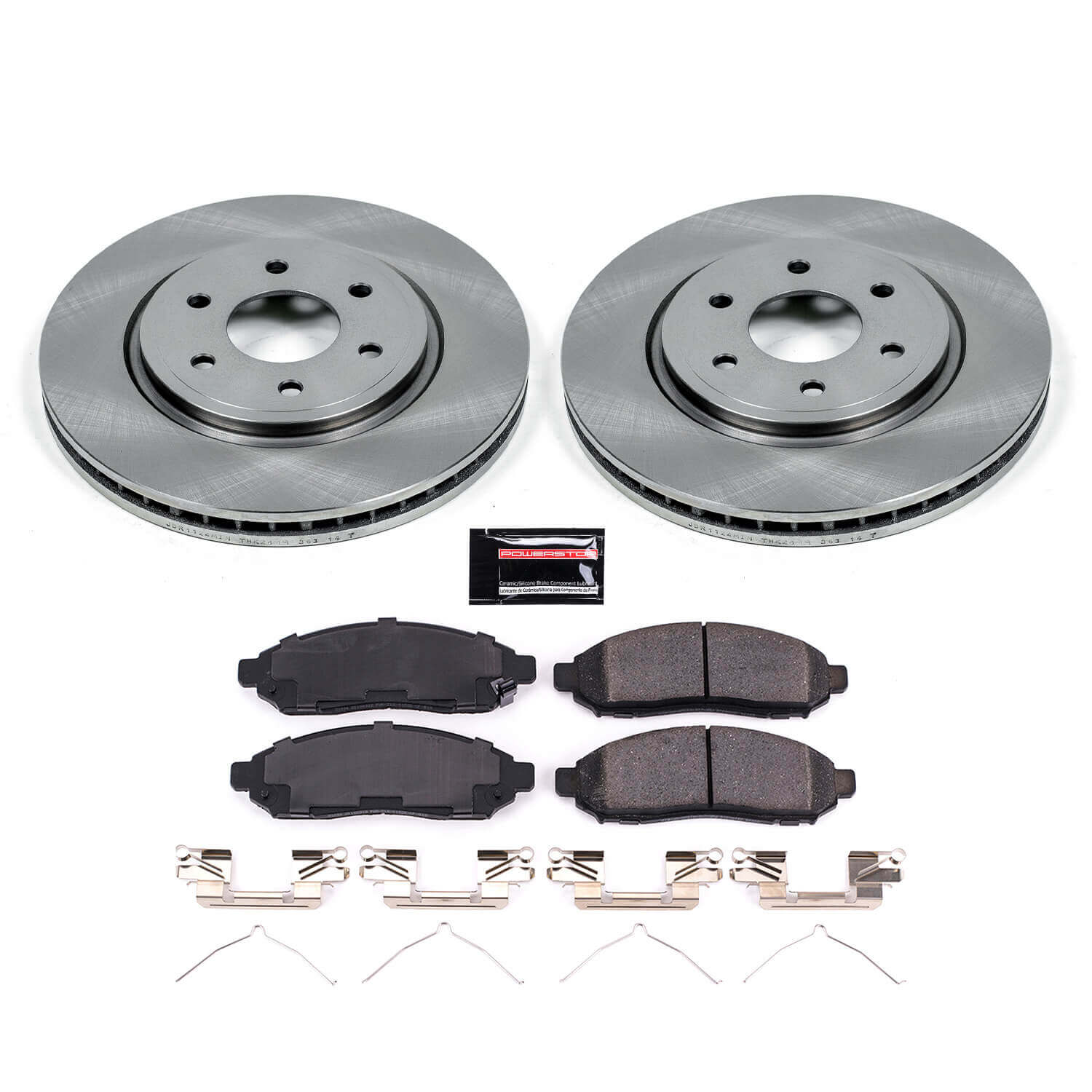 Power Stop KOE142 Autospecialty - 1-Click Daily Driver Brake Kits (Front) for 2005-2015 Nissan Frontier 4 product image