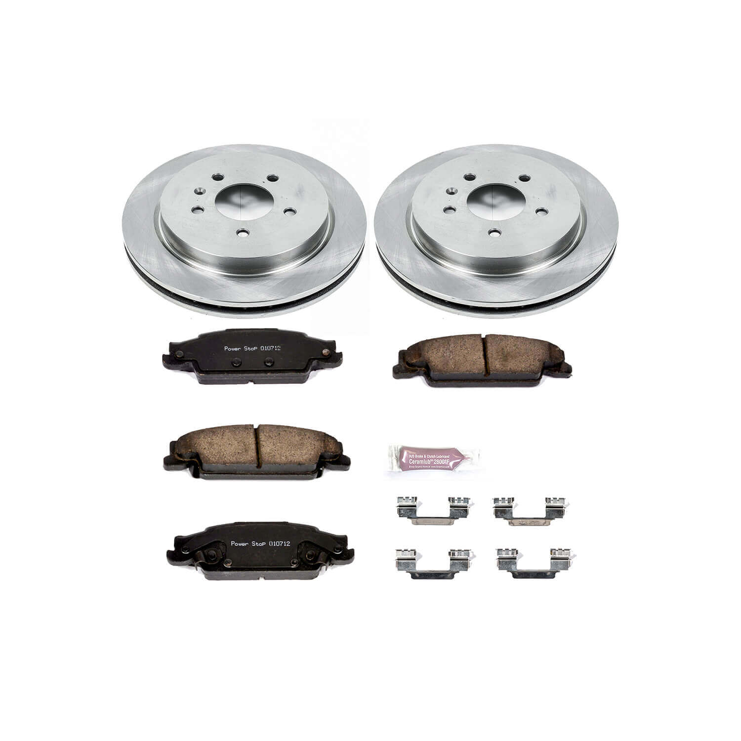 Power Stop KOE1425 Autospecialty - 1-Click Daily Driver Brake Kits (Rear) for 2003-2011 Cadillac Cts product image