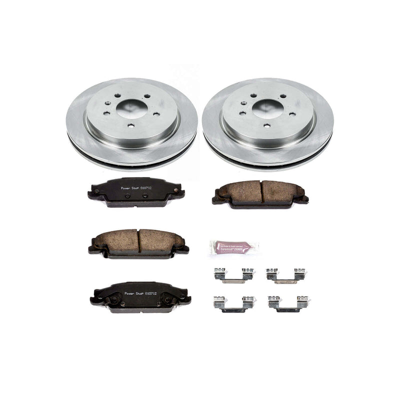 Power Stop KOE1425 Autospecialty - 1-Click Daily Driver Brake Kits (Rear) for 2003-2011 Cadillac Cts product image