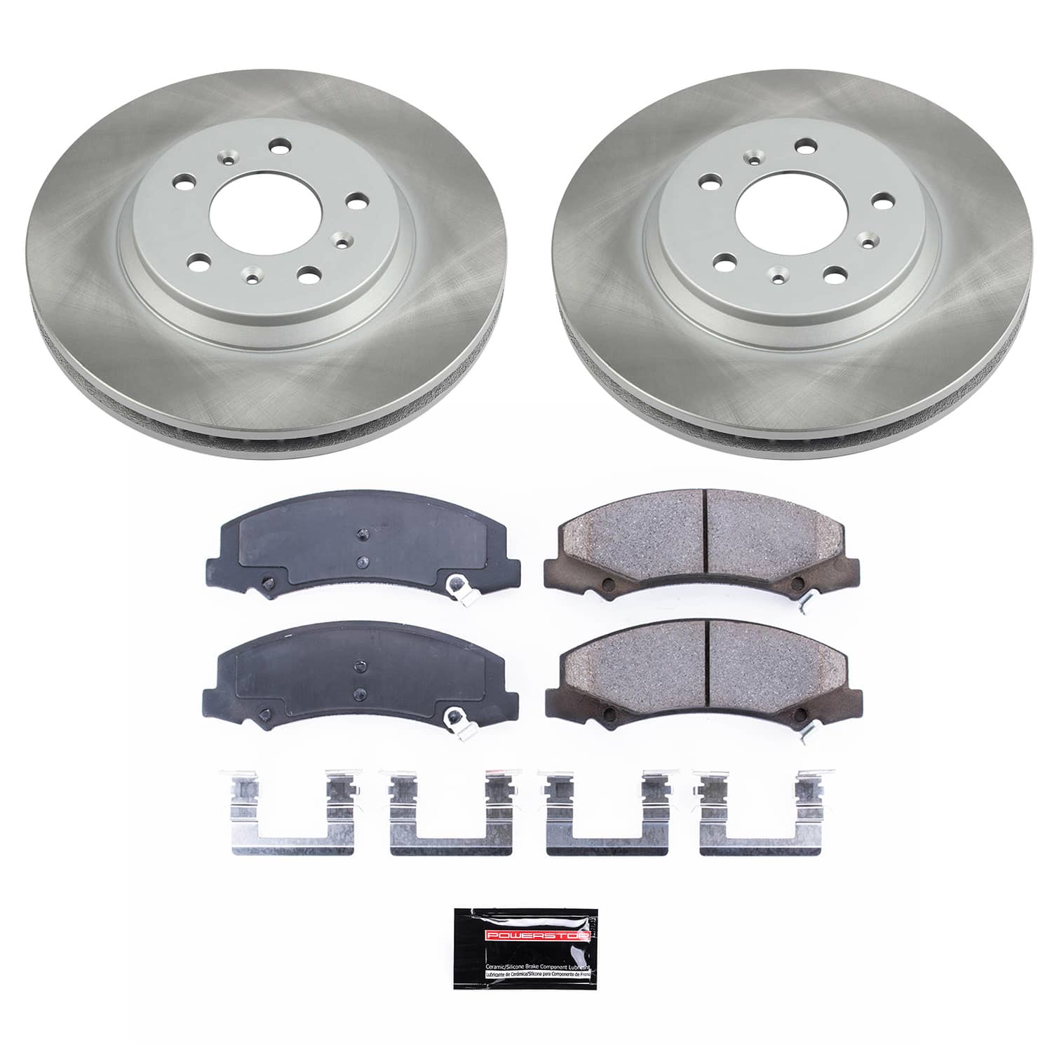 Power Stop KOE1437 Autospecialty - 1-Click Daily Driver Brake Kits (Front) for 2006-2016 Buick Lucerne product image