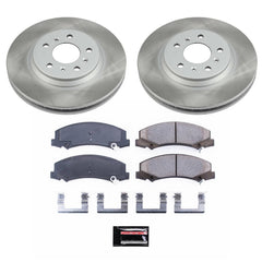 Power Stop KOE1437 Autospecialty - 1-Click Daily Driver Brake Kits (Front) for 2006-2016 Buick Lucerne product image
