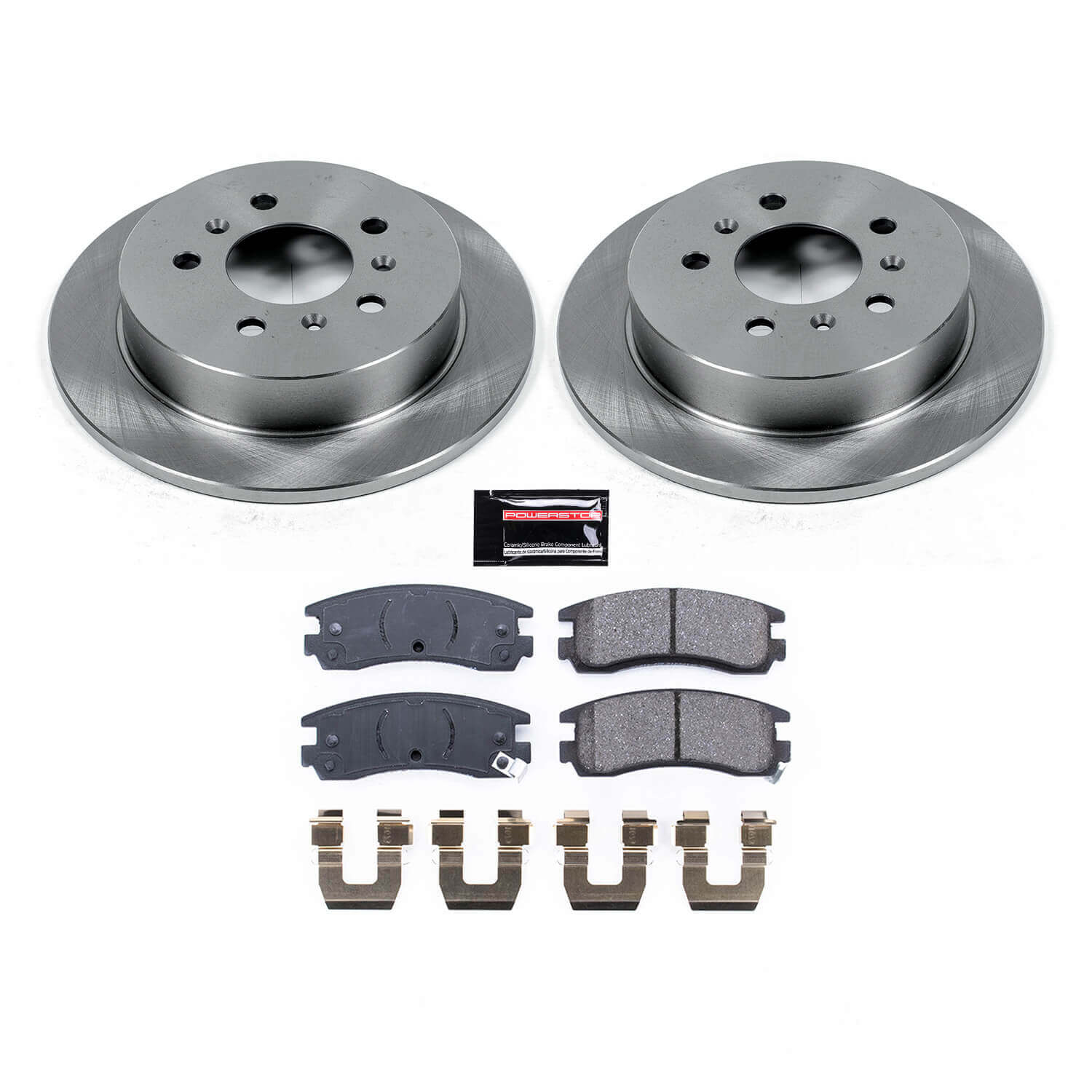 Power Stop KOE1440 Autospecialty - 1-Click Daily Driver Brake Kits (Rear) for 2006-2010 Buick Allure product image