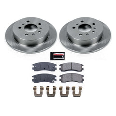 Power Stop KOE1440 Autospecialty - 1-Click Daily Driver Brake Kits (Rear) for 2006-2010 Buick Allure product image