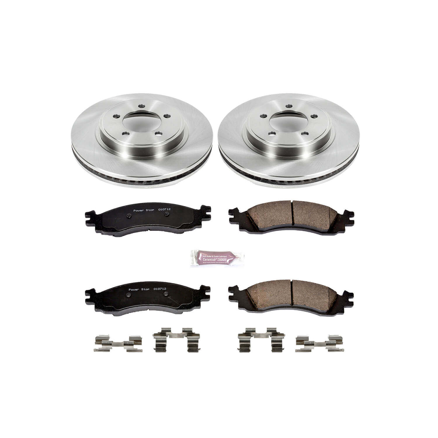 Power Stop KOE1441 Autospecialty - 1-Click Daily Driver Brake Kits (Front) for 2006-2010 Ford Explorer product image