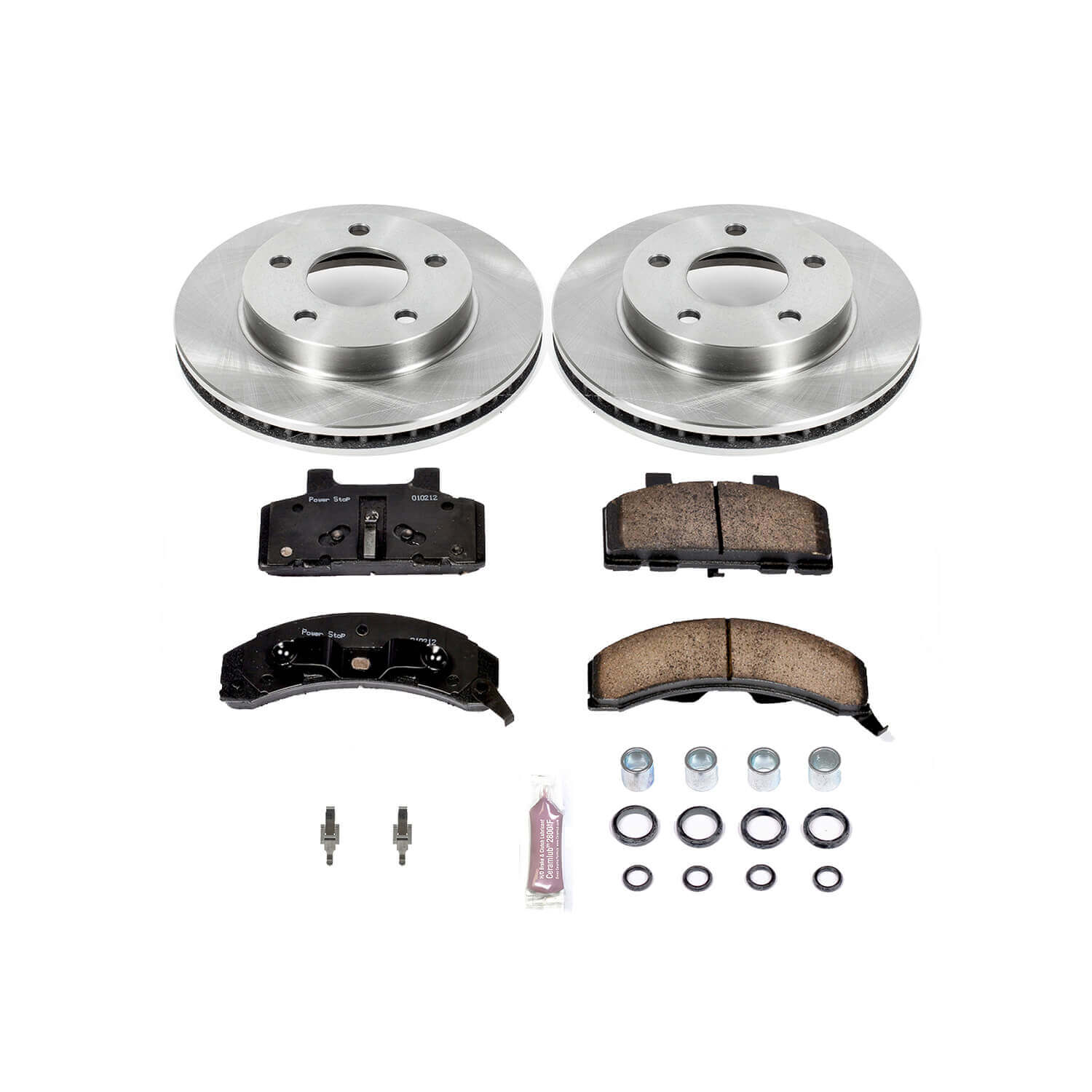 Power Stop KOE1487 Autospecialty - 1-Click Daily Driver Brake Kits (Front) for 1983-1996 Buick Century product image