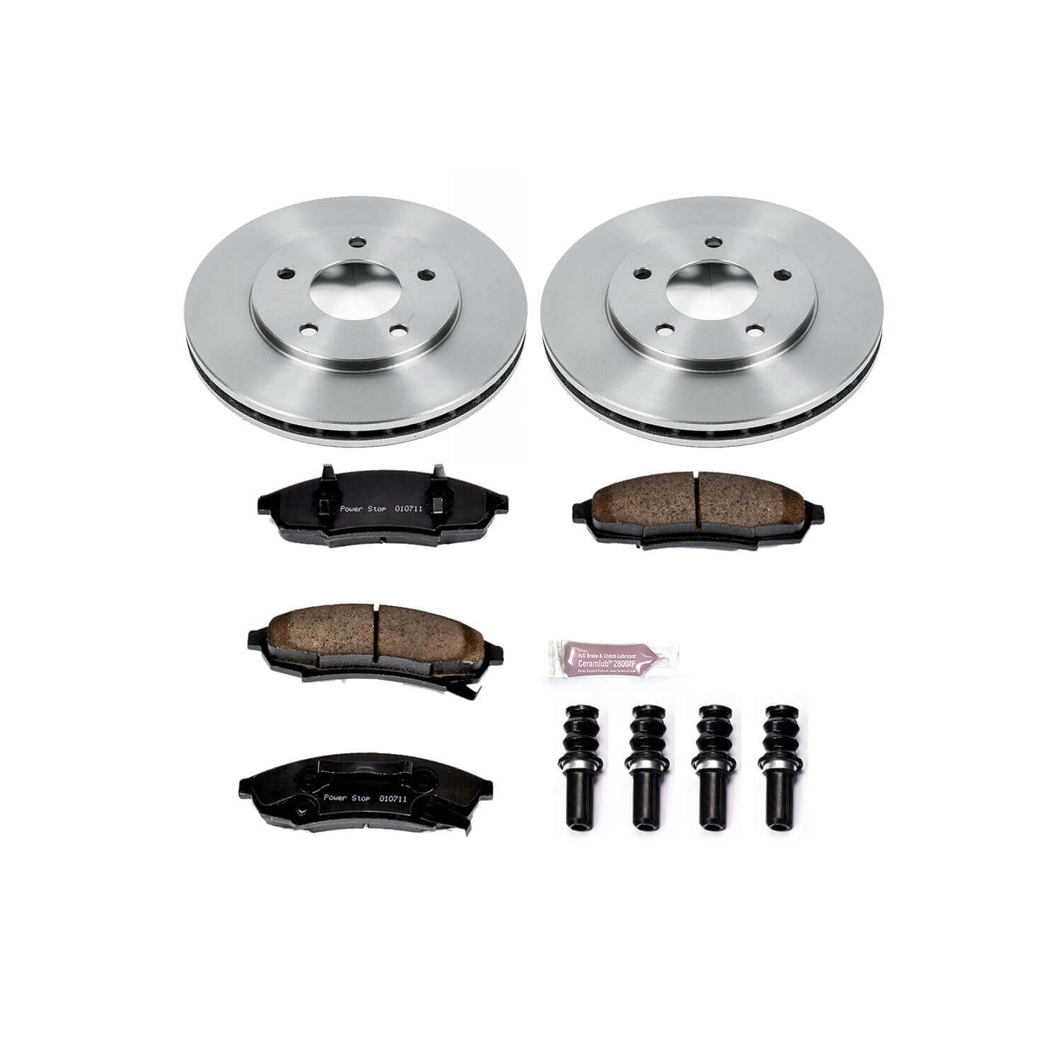 Power Stop KOE1498 Autospecialty - 1-Click Daily Driver Brake Kits (Front) for 1988-1996 Buick Regal product image