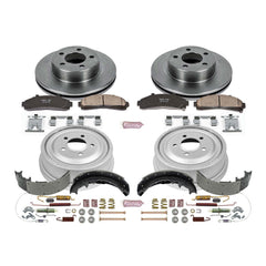 Power Stop KOE15004DK Autospecialty 1-Click Daily Driver Front And Rear Brake Kit for 1998-2002 Ford Ranger Splash product image