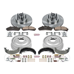 Power Stop KOE15006DK Autospecialty 1-Click Daily Driver Front And Rear Brake Kit for 1998-2002 Ford Ranger Ev Splash product image