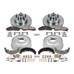 Power Stop KOE15007DK Autospecialty 1-Click Daily Driver Front And Rear Brake Kit for 1998-2002 Ford Ranger Splash product image