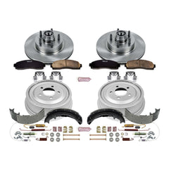 Power Stop KOE15009DK Autospecialty 1-Click Daily Driver Front And Rear Brake Kit for 2003-2009 Ford Ranger Edge product image