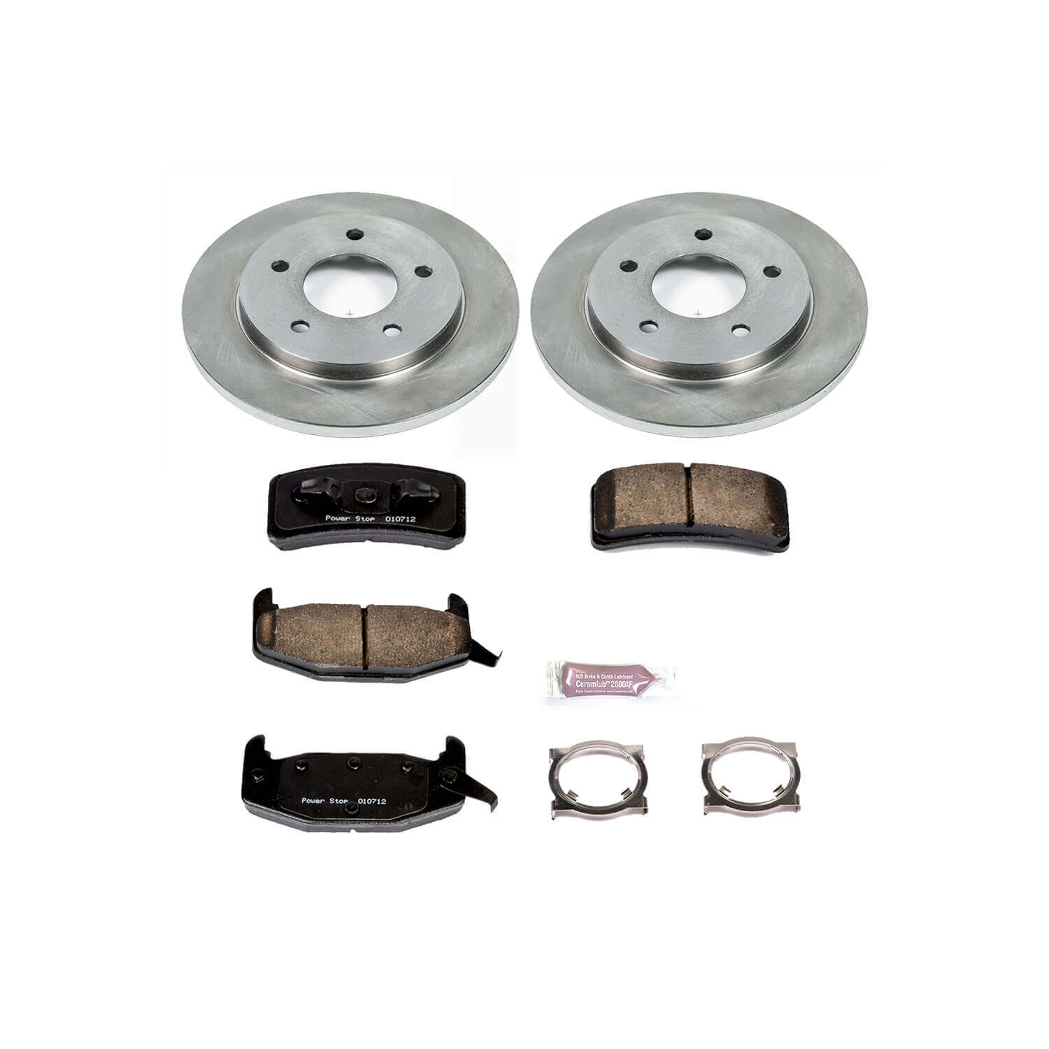 Power Stop KOE1501 Autospecialty - 1-Click Daily Driver Brake Kits (Rear) for 1988-1994 Buick Regal product image