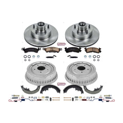 Power Stop KOE15023DK Autospecialty 1-Click Daily Driver Front And Rear Brake Kit for 1970-1975 Buick Skylark product image
