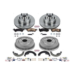 Power Stop KOE15024DK Autospecialty 1-Click Daily Driver Front And Rear Brake Kit for 1969-1975 Buick Gs product image