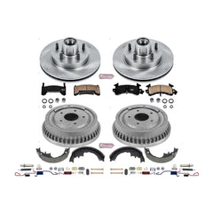 Power Stop KOE15025DK Autospecialty 1-Click Daily Driver Front And Rear Brake Kit for 1987-1988 Chevrolet Llv product image