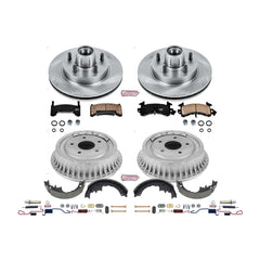 Power Stop KOE15026DK Autospecialty 1-Click Daily Driver Front And Rear Brake Kit for 1987-1991 Chevrolet Llv product image