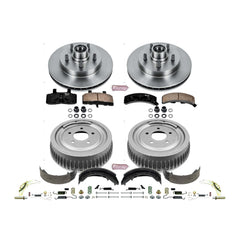Power Stop KOE15036DK Autospecialty 1-Click Daily Driver Front And Rear Brake Kit for 1996-2002 Chevrolet Express 1500 product image