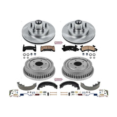Power Stop KOE15043DK Autospecialty 1-Click Daily Driver Front And Rear Brake Kit for 1984 Buick Regal product image