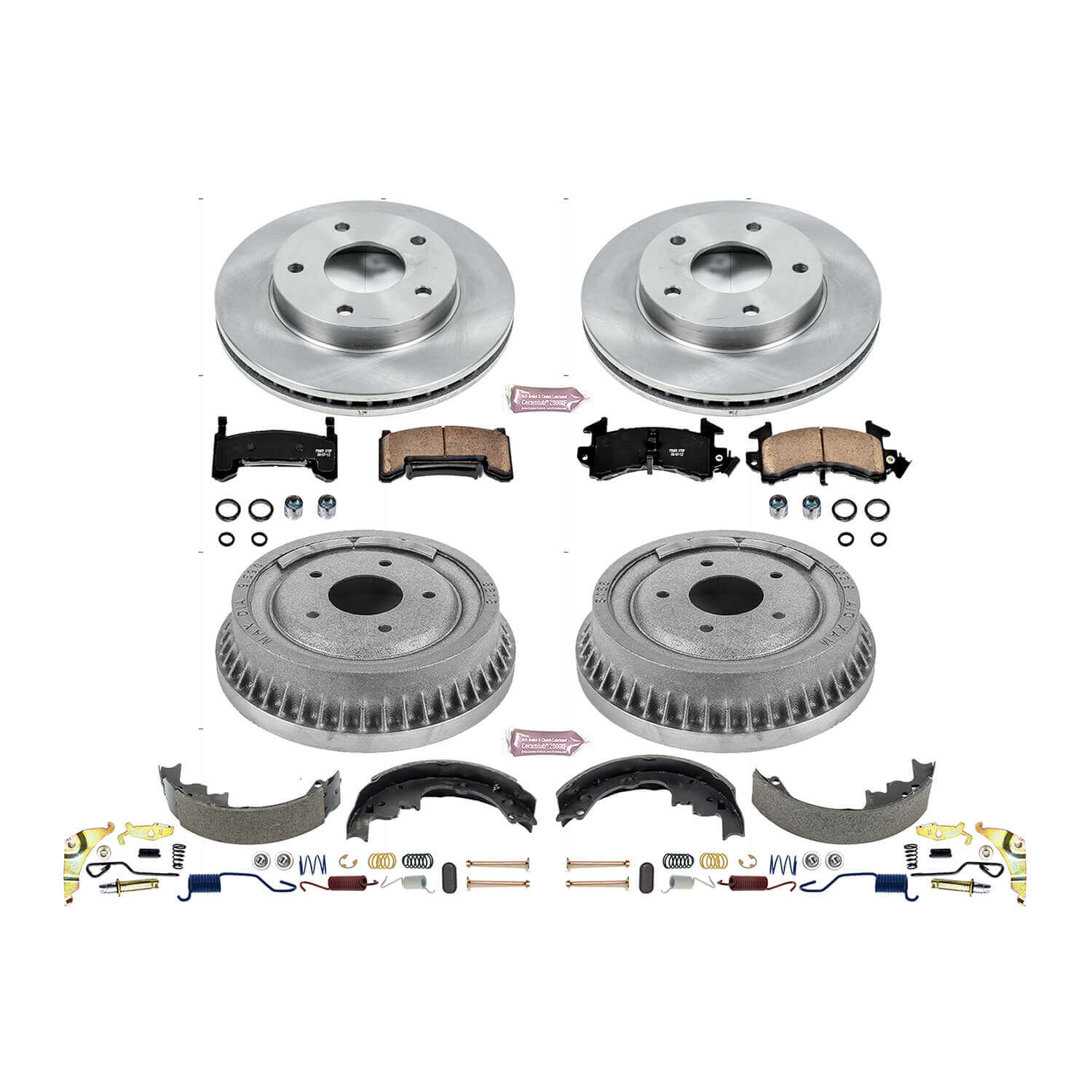 Power Stop KOE15045DK Autospecialty 1-Click Daily Driver Front And Rear Brake Kit for 1979-1985 Buick Riviera product image