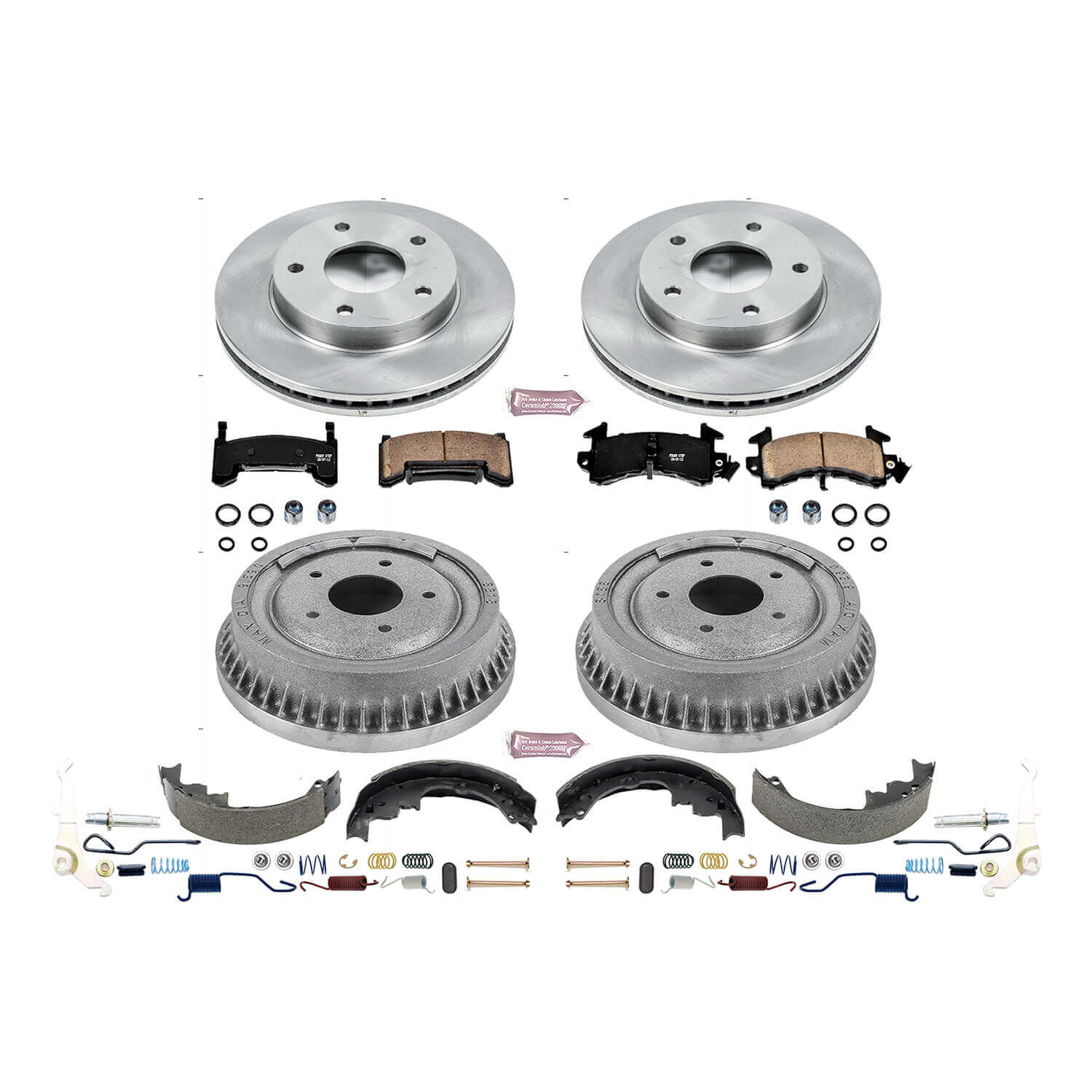 Power Stop KOE15050DK Autospecialty 1-Click Daily Driver Front And Rear Brake Kit for 1983-1991 Chevrolet S10 product image