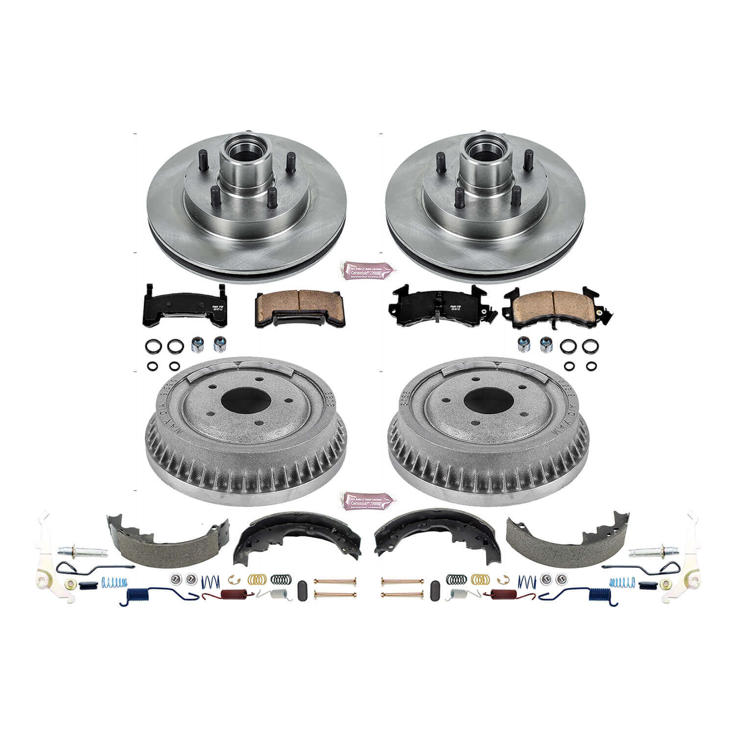 Power Stop KOE15051DK Autospecialty 1-Click Daily Driver Front And Rear Brake Kit for 1991 Chevrolet S10 Blazer product image