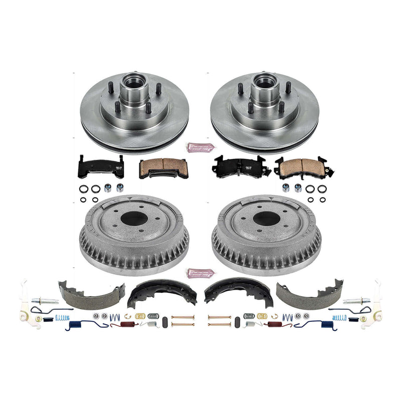 Power Stop KOE15051DK Autospecialty 1-Click Daily Driver Front And Rear Brake Kit for 1991 Chevrolet S10 Blazer product image