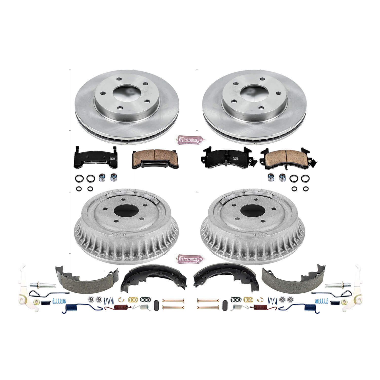 Power Stop KOE15053DK Autospecialty 1-Click Daily Driver Front And Rear Brake Kit for 1992-1997 Chevrolet S10 product image
