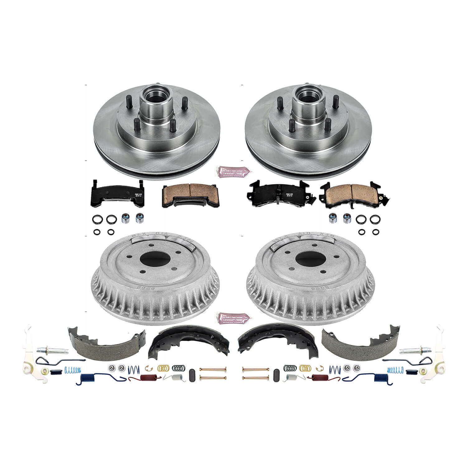 Power Stop KOE15054DK Autospecialty 1-Click Daily Driver Front And Rear Brake Kit for 1992-2003 Chevrolet S10 product image