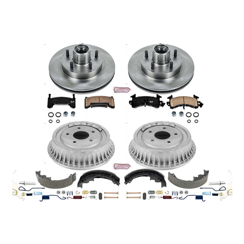 Power Stop KOE15054DK Autospecialty 1-Click Daily Driver Front And Rear Brake Kit for 1992-2003 Chevrolet S10 product image