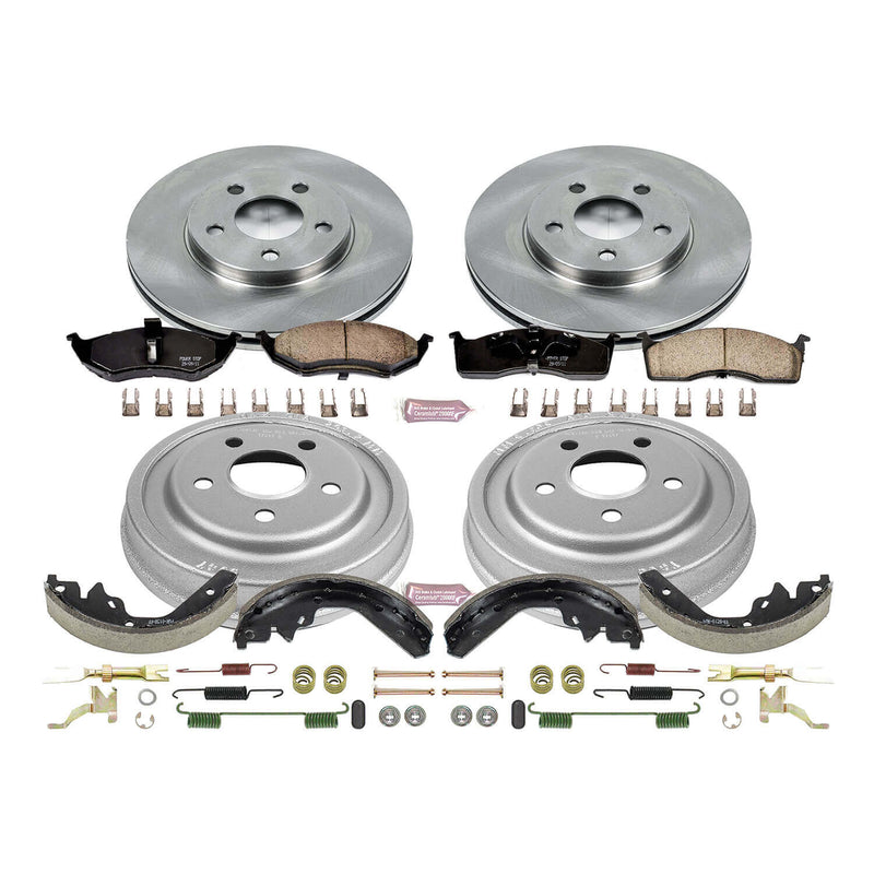 Power Stop KOE15058DK Autospecialty 1-Click Daily Driver Front And Rear Brake Kit for 2000-2005 Dodge Neon product image