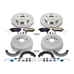 Power Stop KOE15059DK Autospecialty 1-Click Daily Driver Front And Rear Brake Kit for 1992-2001 Toyota Camry Dlx product image